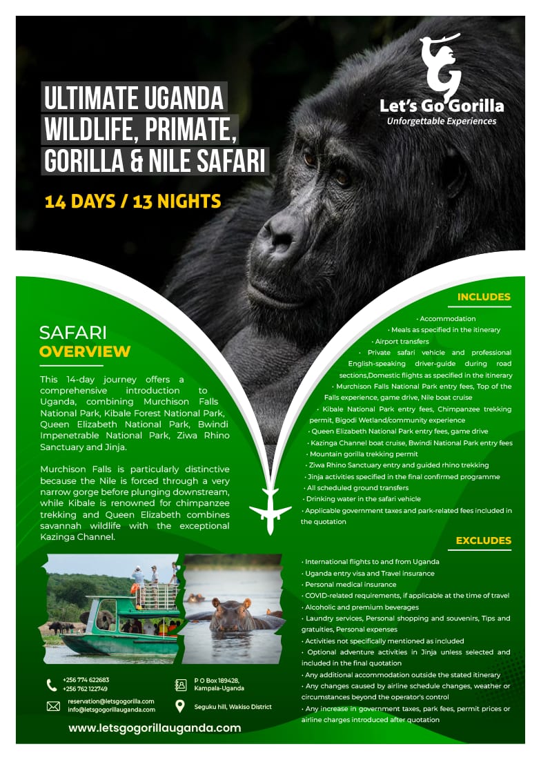Ultimate Uganda Wildlife Safari
